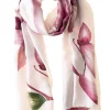 Mulberry Blossom Polyester Scarf<Galway Crystal Sale