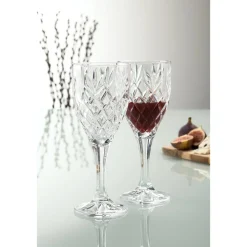 Renmore Goblet Glass Pair<Galway Crystal Hot