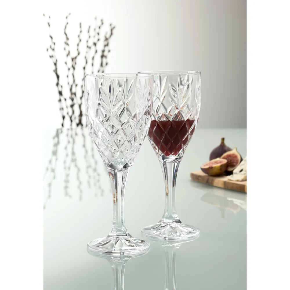 Renmore Goblet Glass Pair<Galway Crystal Hot