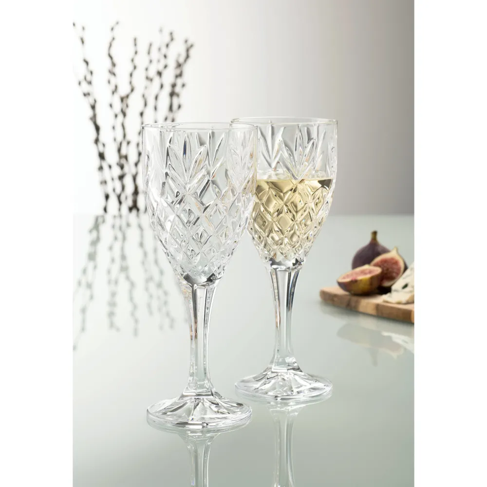 Renmore Goblet Glass Pair<Galway Crystal Hot