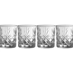 Renmore Whiskey Glass Set of 4<Galway Crystal New