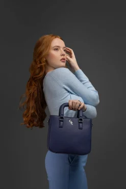 Shoulder Bag - Navy<Galway Crystal Hot
