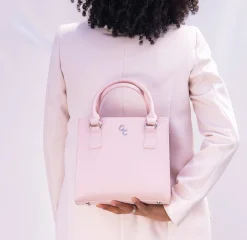 Shoulder Bag - Pink<Galway Crystal Outlet