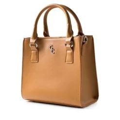 Shoulder Bag - Tan<Galway Crystal Discount