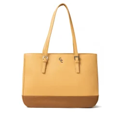 Two Tone Large Tote - Tan & Brown<Galway Crystal Hot