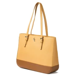 Two Tone Large Tote - Tan & Brown<Galway Crystal Hot