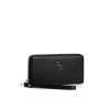 Women's Leather Wallet in Black<Galway Crystal New