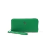 Women's Leather Wallet in Green<Galway Crystal Sale
