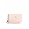 Women's Leather Wallet in Pink<Galway Crystal