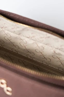 XL Tote Mauve Taupe Canvas<Galway Crystal Outlet